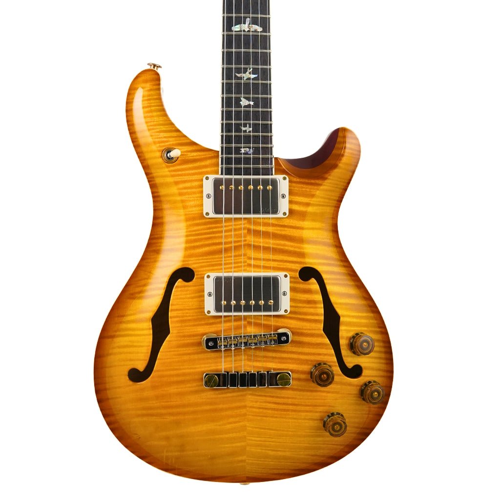 PRS McCarty 594 Hollow Body II - McCarty Sunburst - 10 Top & Back Electric Guitars Sky Music