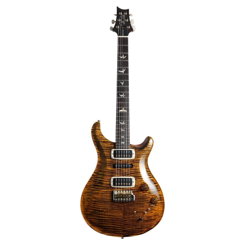 PRS Modern Eagle V 10 Top Electric Guitar - Yellow Tiger Electric Guitars Sky Music