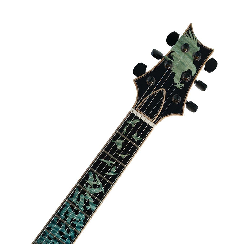 PRS Private Stock 11394 Mccarty 594 Singlecut Tremolo Electric Guitar - Sub Zero Glow Electric Guitars Sky Music