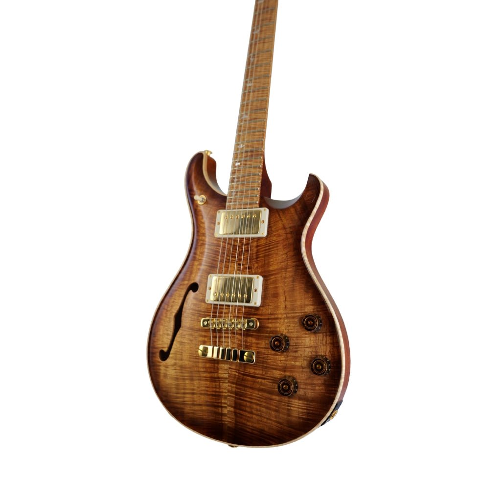 PRS Private Stock McCarty 594 Semi Hollow Electric Guitar - Natural Smokeburst Electric Guitars Sky Music