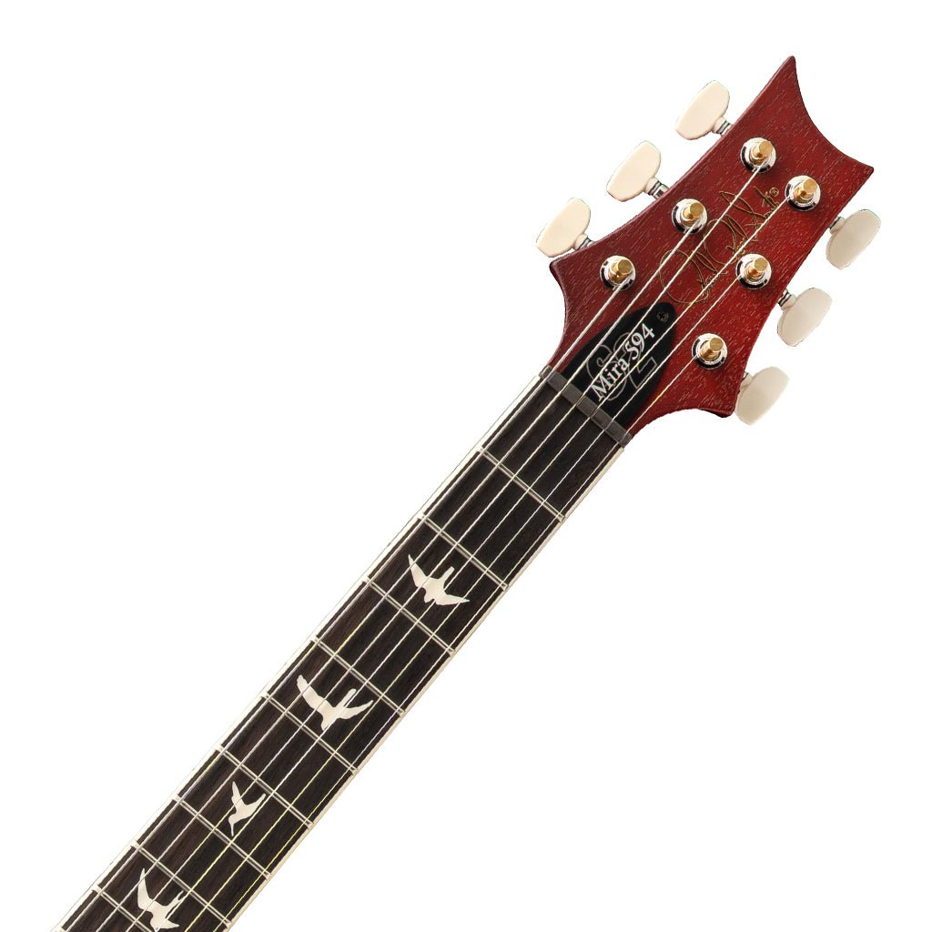 PRS S2 Mira 594 Satin Electric Guitar - Dark Cherry Sunburst Electric Guitars Sky Music