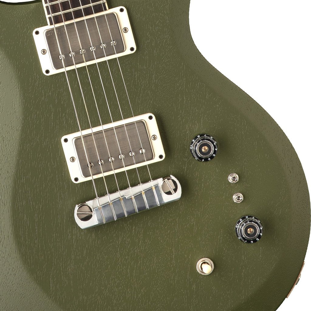 PRS S2 Mira 594 Satin Electric Guitar - Matcha Green Electric Guitars Sky Music