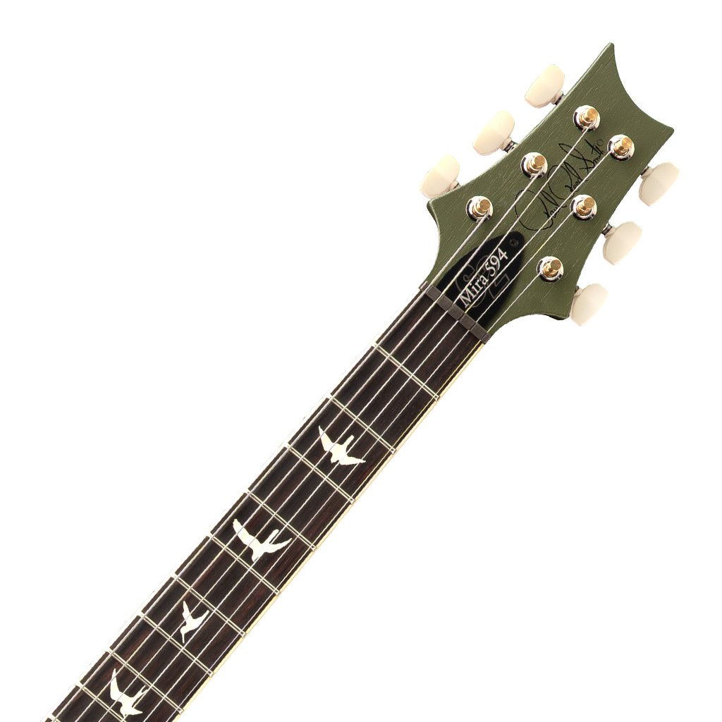 PRS S2 Mira 594 Satin Electric Guitar - Matcha Green Electric Guitars Sky Music