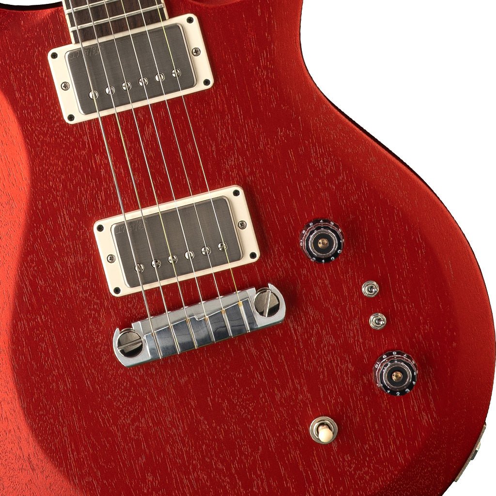 PRS S2 Mira 594 Satin Electric Guitar - Red Apple Metallic Electric Guitars Sky Music