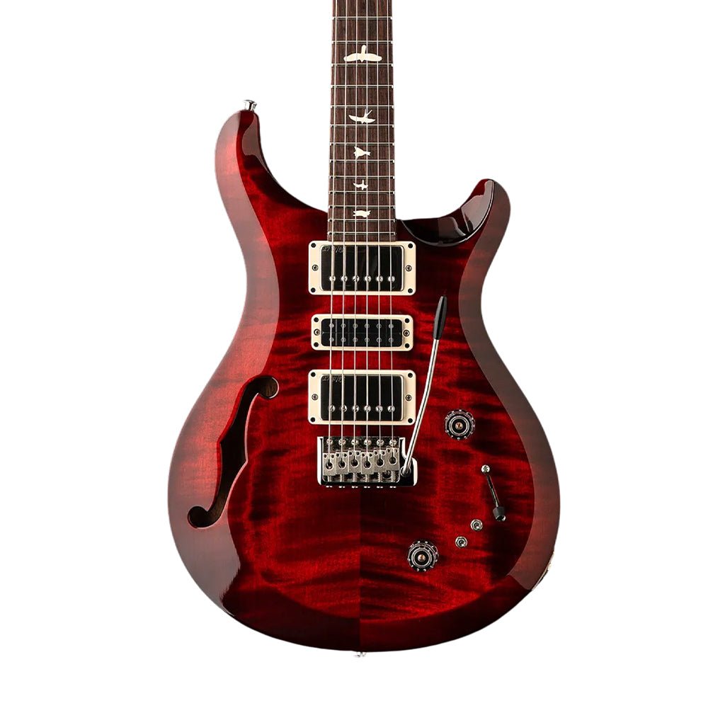 PRS S2 Special Semi-Hollow - Fire Red Burst Electric Guitars Sky Music
