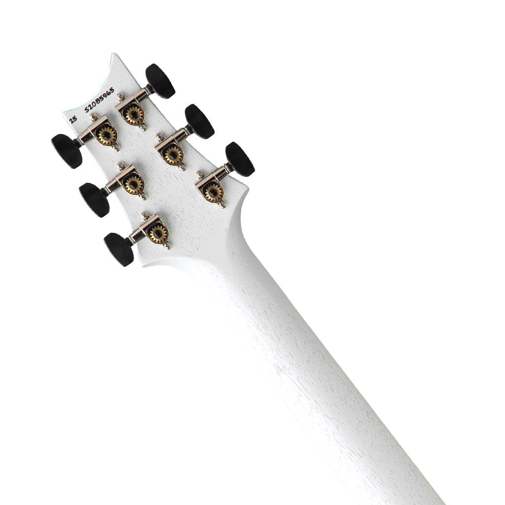 PRS S2 Vela HHT Satin Electric Guitar - Pearl White Electric Guitars Sky Music