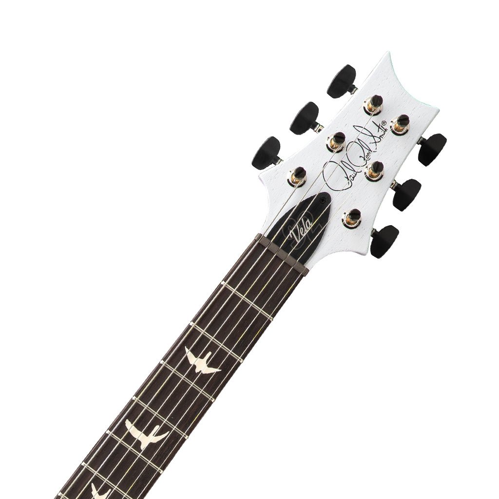 PRS S2 Vela HHT Satin Electric Guitar - Pearl White Electric Guitars Sky Music