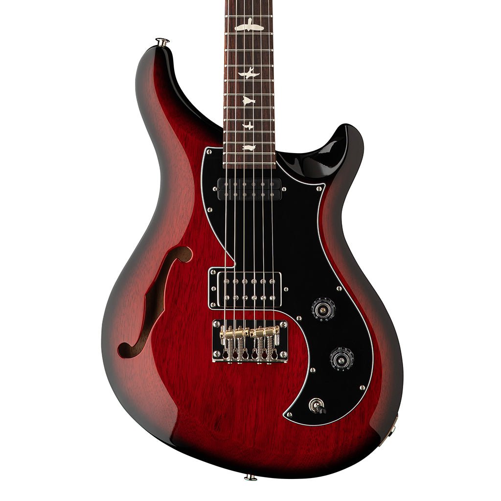 PRS S2 Vela Semi Hollow - Scarlet Sunburst Electric Guitars Sky Music