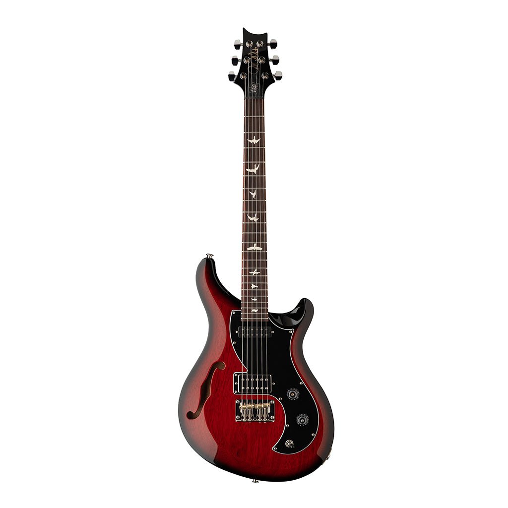 PRS S2 Vela Semi Hollow - Scarlet Sunburst Electric Guitars Sky Music