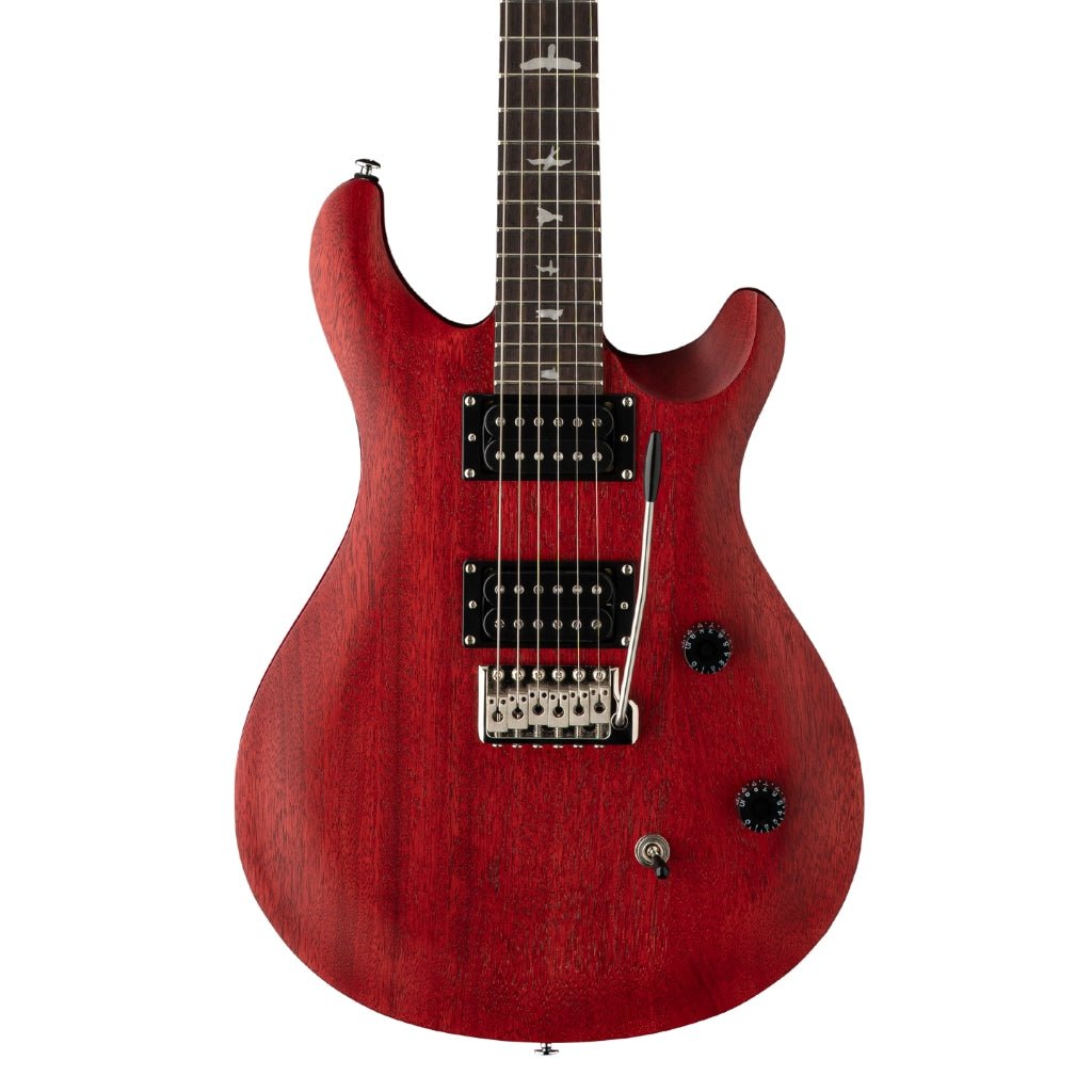 PRS SE CE 24 Standard Satin - Vintage Cherry Electric Guitars Sky Music