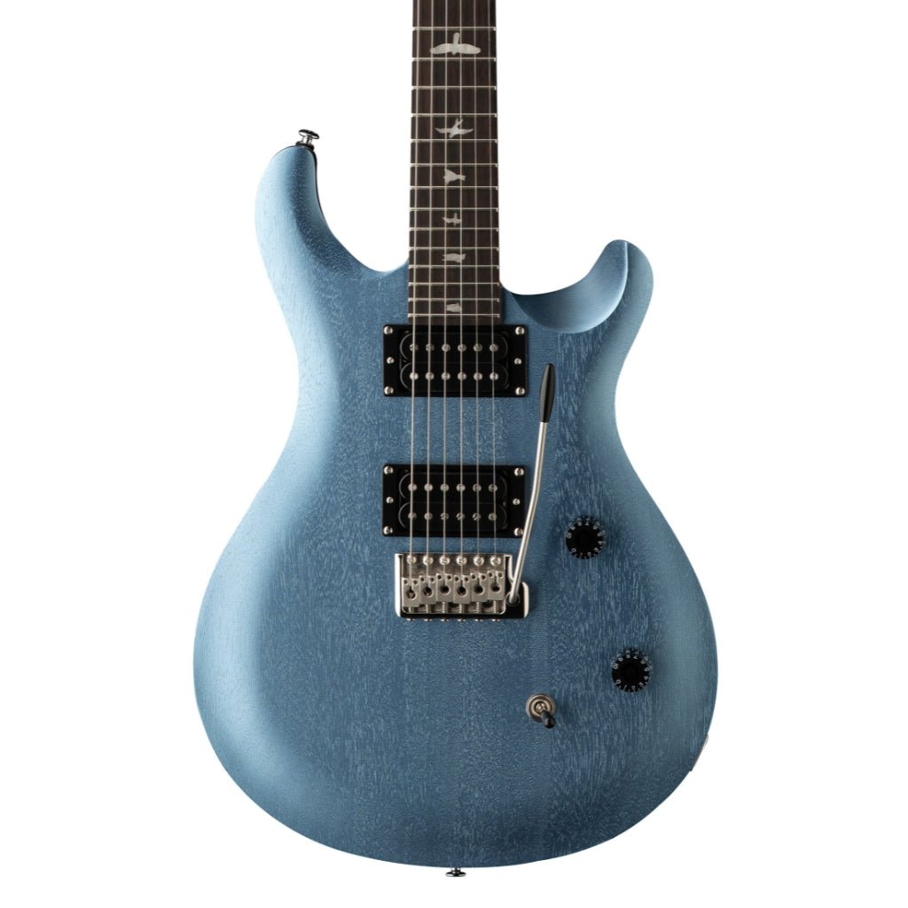 PRS SE CE24 Standard Satin Electric Guitar - Ice Blue Metallic Electric Guitars Sky Music