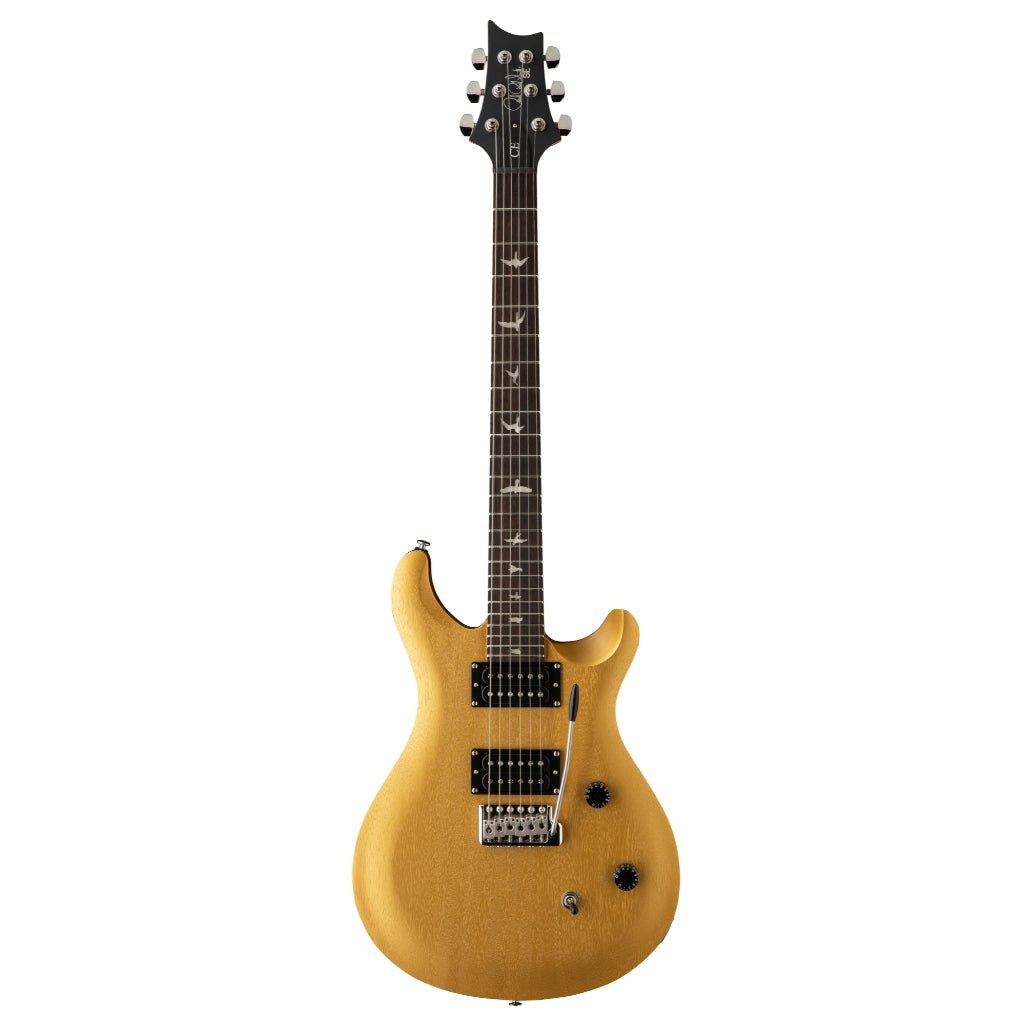 PRS SE CE24 Standard Satin Electric Guitar - Metallic Gold Electric Guitars Sky Music