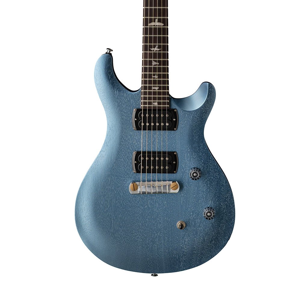 PRS SE CE24 Standard Satin Stoptail - Ice Blue Metallic Electric Guitars Sky Music