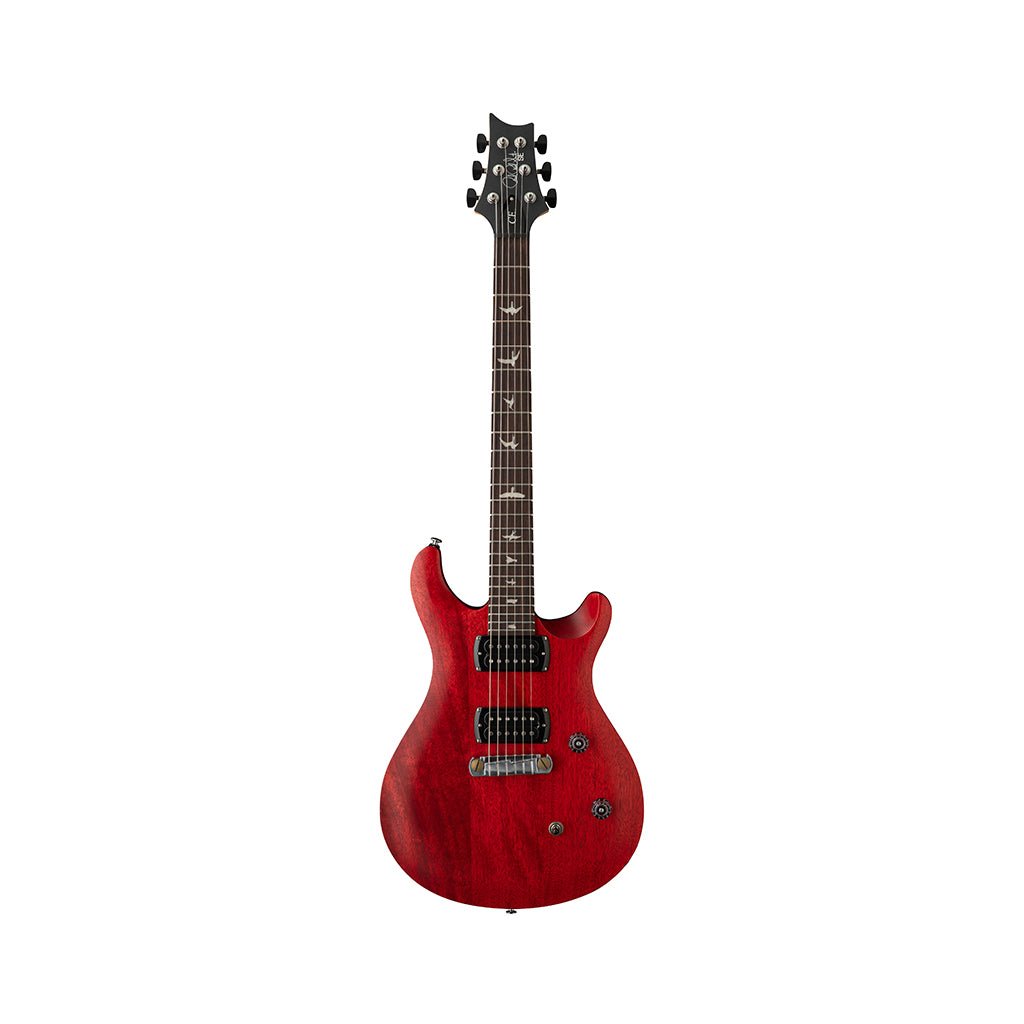 PRS SE CE24 Standard Satin Stoptail - Vintage Cherry Electric Guitars Sky Music