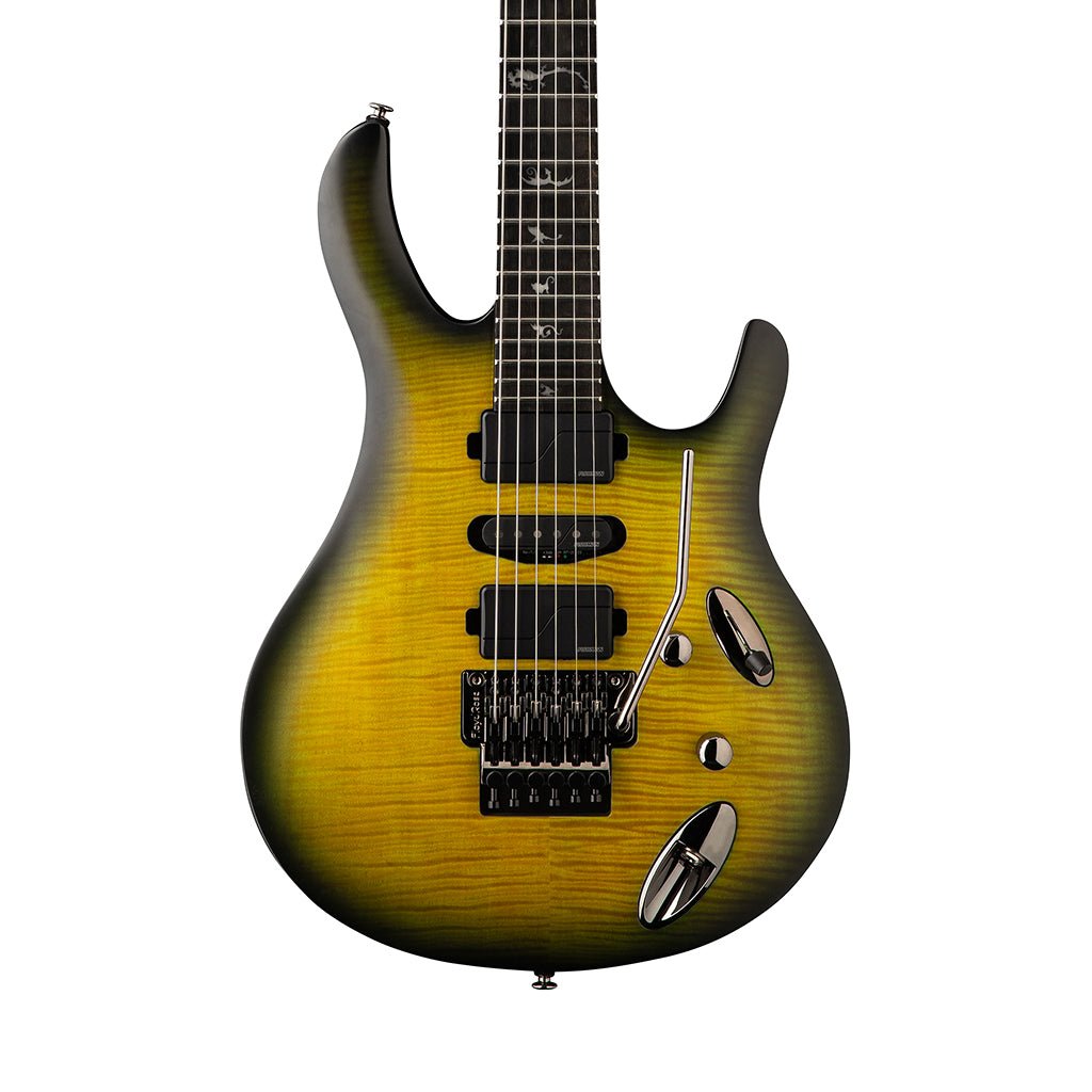 PRS SE Chleo Herman Li Signature Dragon Inlays - Charcoal Mantis Burst Electric Guitars Sky Music