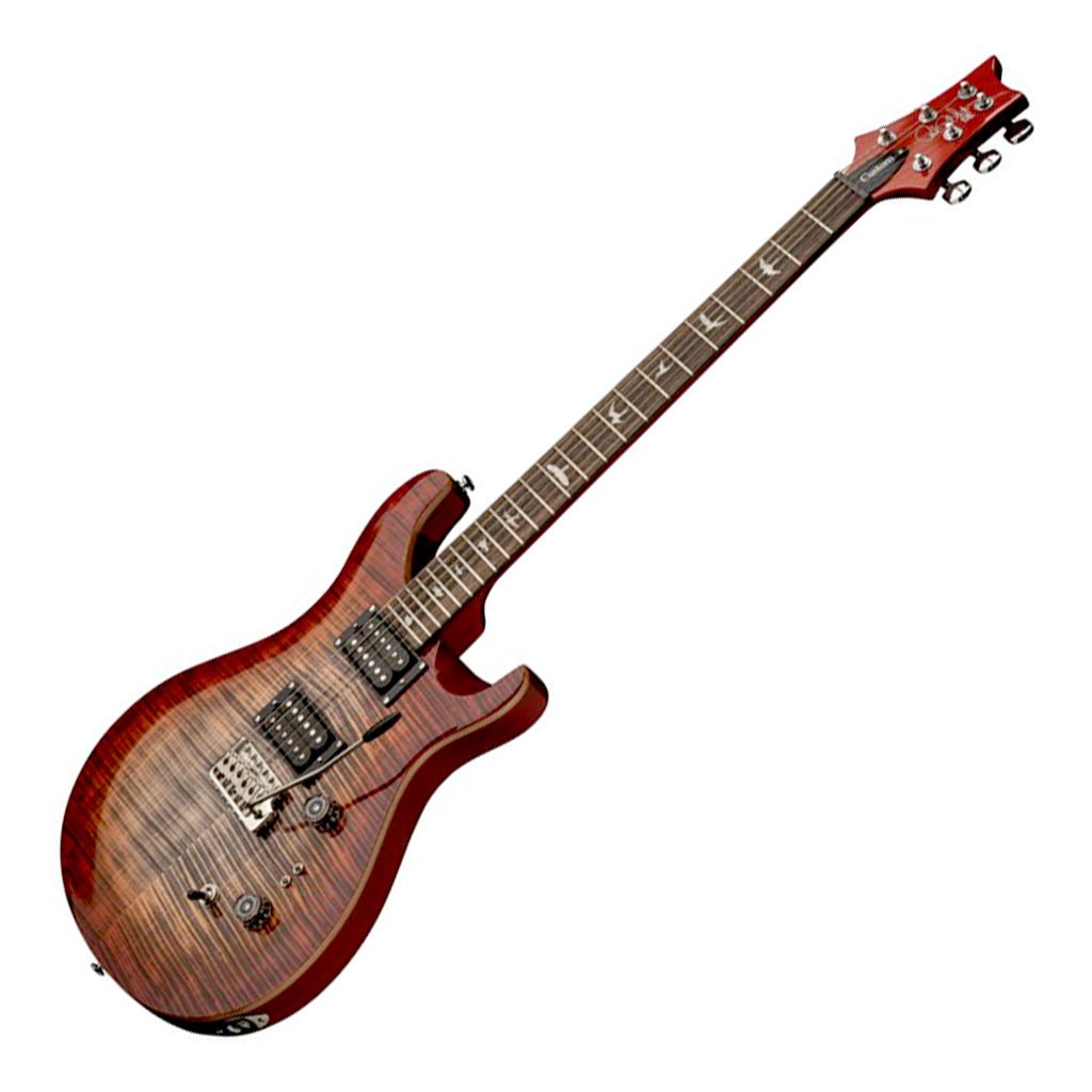 PRS SE Custom 24 08 - Charcoal Cherry Burst Electric Guitars Sky Music