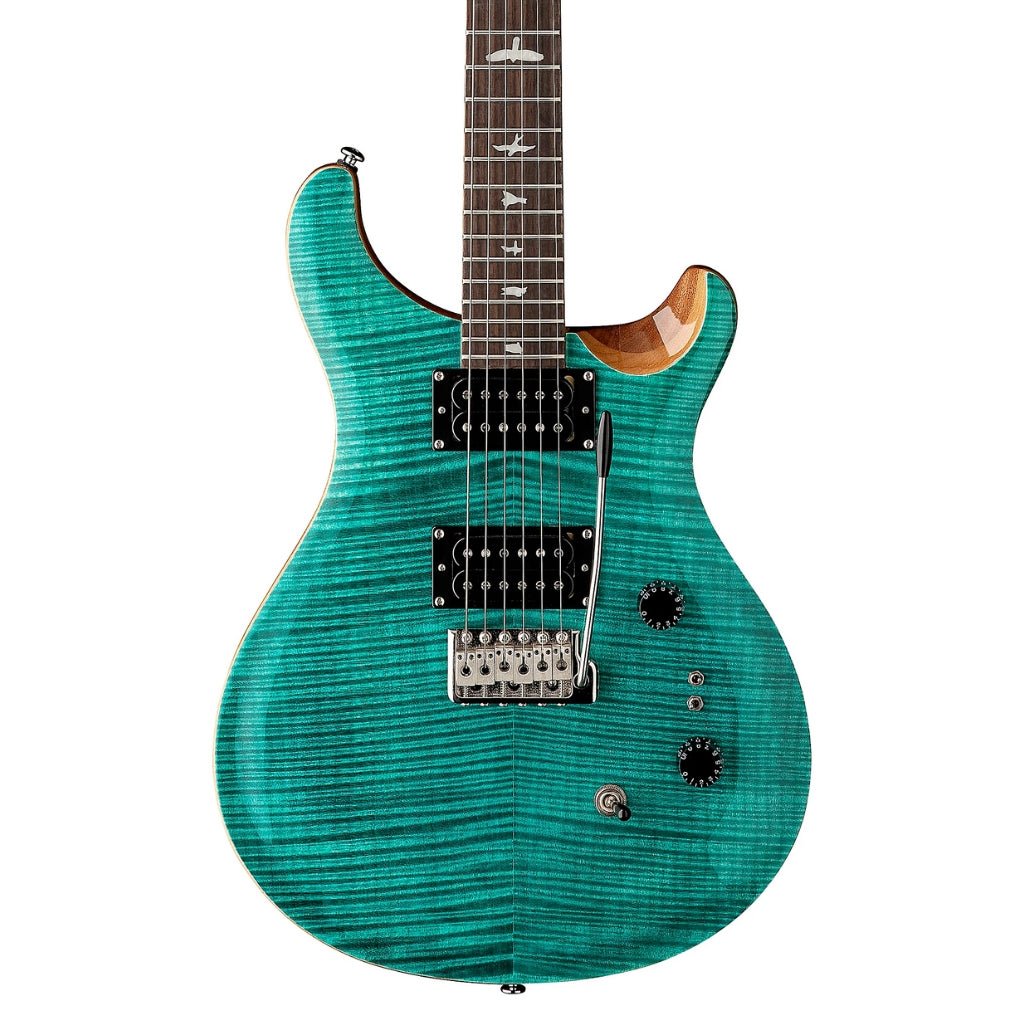 PRS SE Custom 24 08 Electric Guitar - Turquoise Electric Guitars Sky Music
