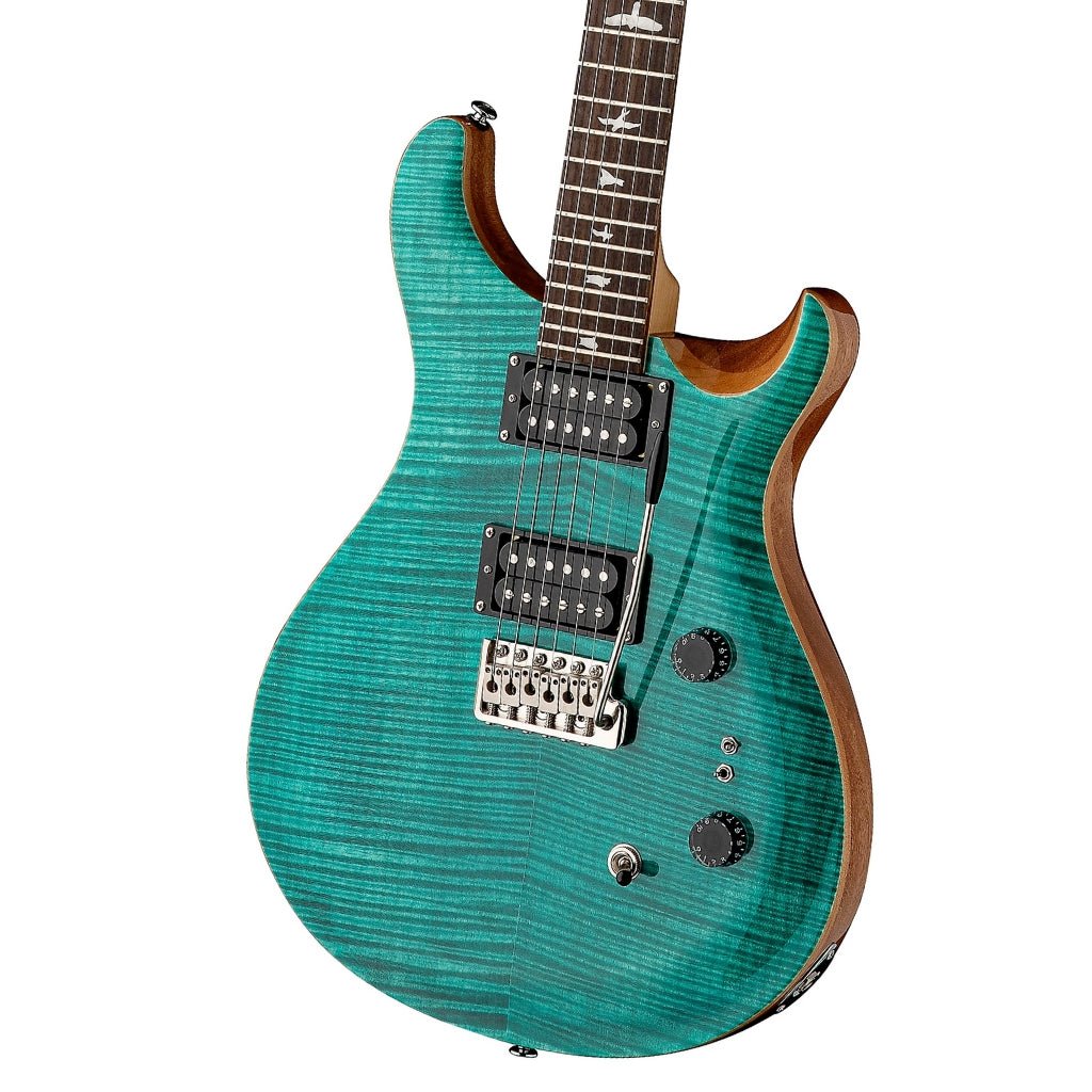 PRS SE Custom 24 08 Electric Guitar - Turquoise Electric Guitars Sky Music