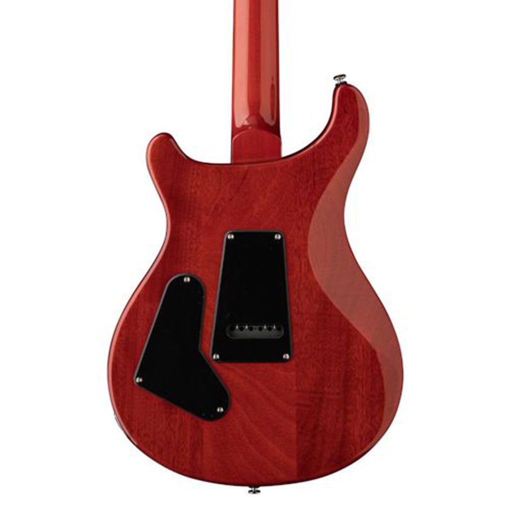PRS SE Custom 24 08 Quilt - Charcoal Cherry Burst Electric Guitars Sky Music