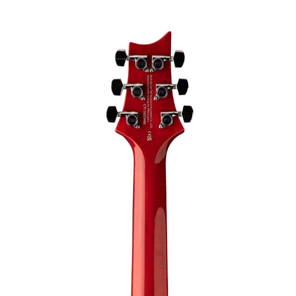 PRS SE Custom 24 Electric Guitar - Charcoal Cherry Burst Electric Guitars Sky Music
