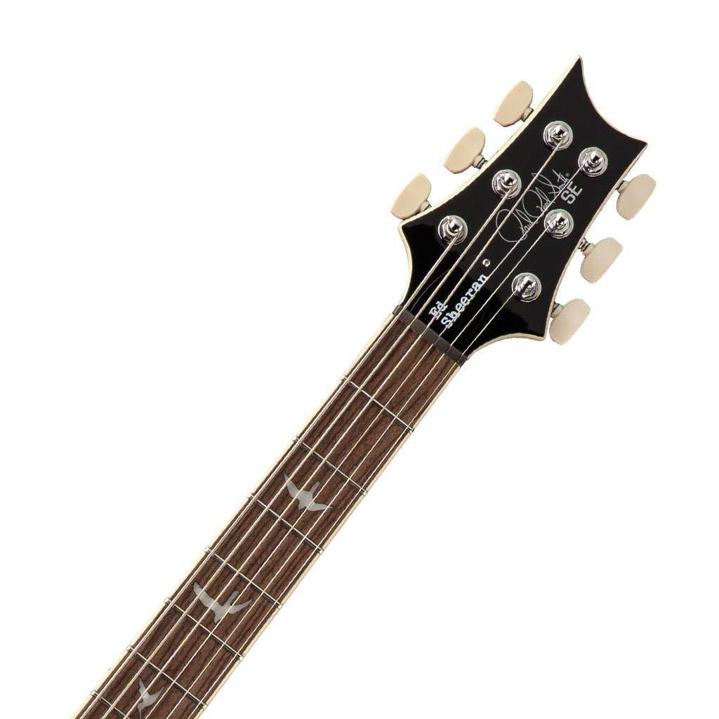 PRS SE Ed Sheeran Hollowbody I Piezo Baritone Electric Guitar - Orange Tiger Smokeburst Electric Guitars Sky Music