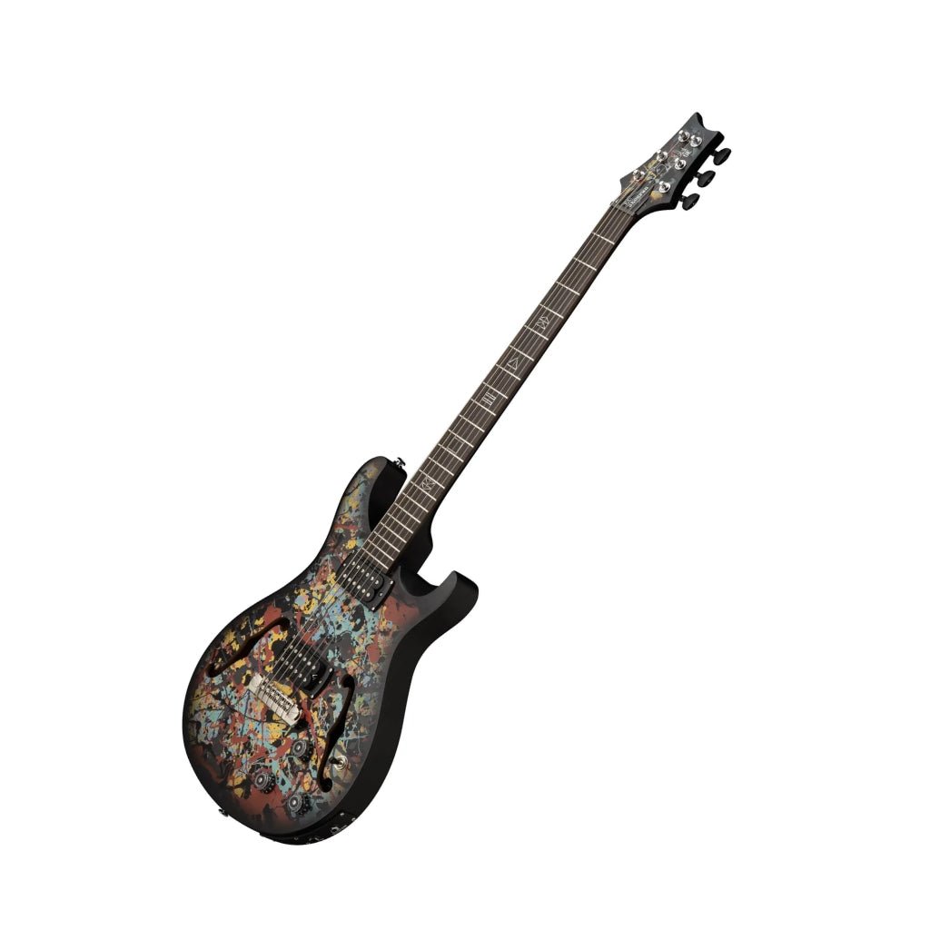 PRS SE Ed Sheeran Hollowbody I Piezo Baritone Limited Edition Electric Guitar - Cosmic Splash Electric Guitars Sky Music