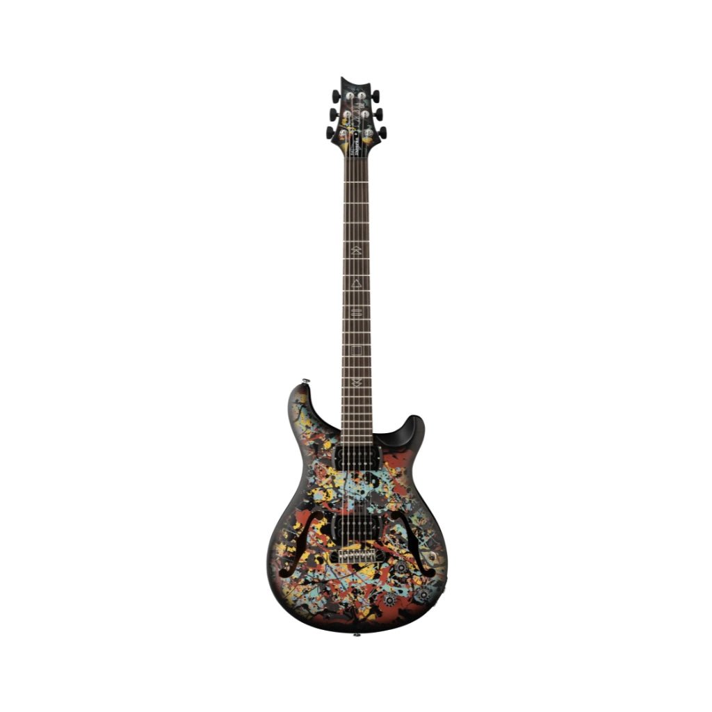 PRS SE Ed Sheeran Hollowbody I Piezo Baritone Limited Edition Electric Guitar - Cosmic Splash Electric Guitars Sky Music