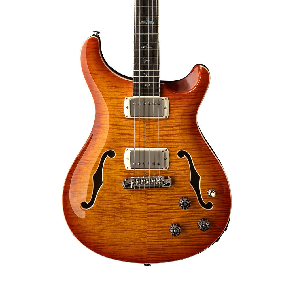 PRS SE Hollowbody II Piezo - Vintage Sunburst Electric Guitars Sky Music