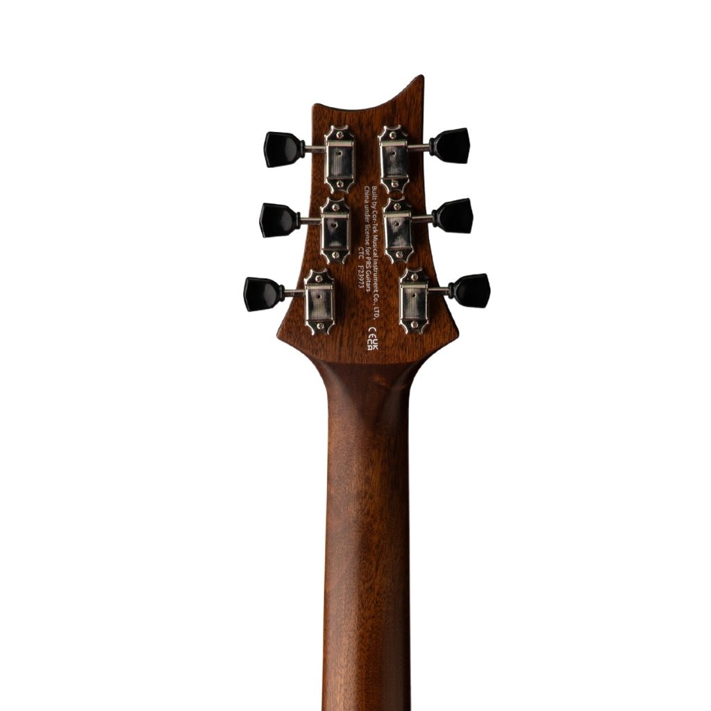 PRS SE P20E Acoustic Guitar - Fire Red Burst (Gloss Top, Satin Back) Acoustic Guitars Sky Music