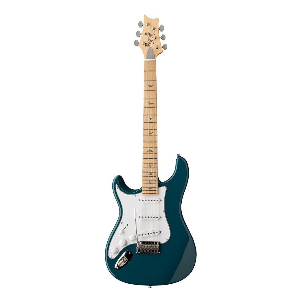 PRS SE Silver Sky Maple Fretboard Left Handed - Nylon Blue Electric Guitars Sky Music