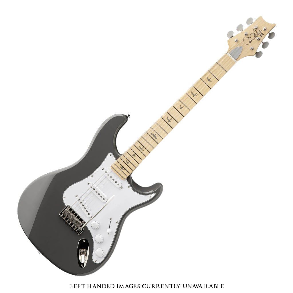 PRS SE Silver Sky Maple Fretboard Left Handed Overland Grey Electric Guitars Sky Music