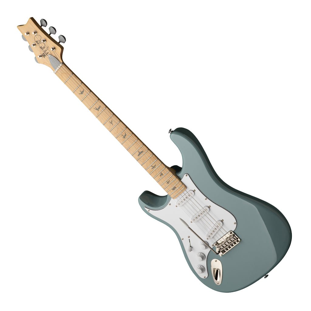 PRS SE Silver Sky Maple Fretboard Left Handed - Stone Blue Electric Guitars Sky Music