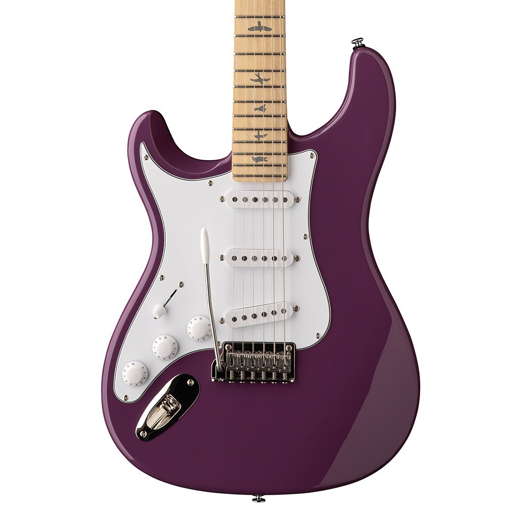 PRS SE Silver Sky Maple Fretboard Left Handed - Summit Purple Electric Guitars Sky Music