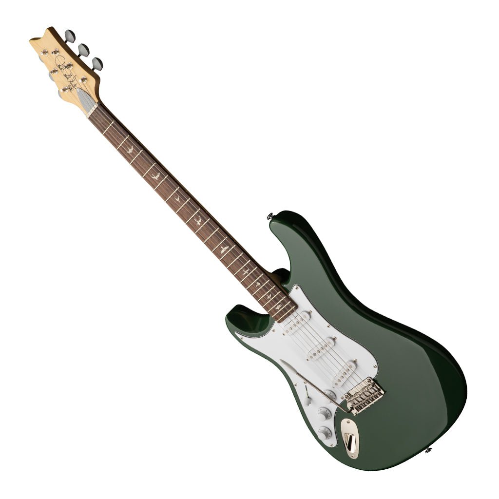 PRS SE Silver Sky Rosewood Fretboard Left Handed - Laurel Green Electric Guitars Sky Music