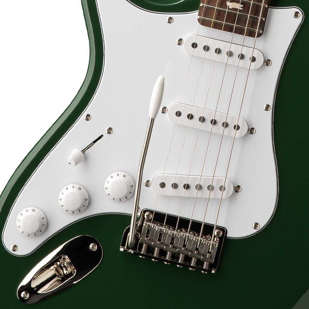 PRS SE Silver Sky Rosewood Fretboard Left Handed - Laurel Green Electric Guitars Sky Music