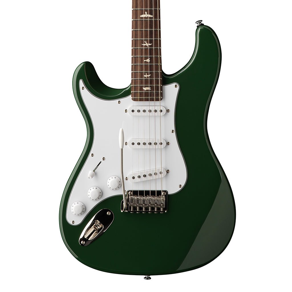 PRS SE Silver Sky Rosewood Fretboard Left Handed - Laurel Green Electric Guitars Sky Music