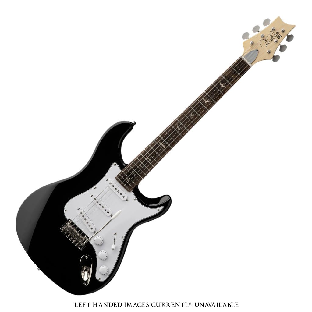 PRS SE Silver Sky Rosewood Fretboard Left Handed Piano Black Electric Guitars Sky Music