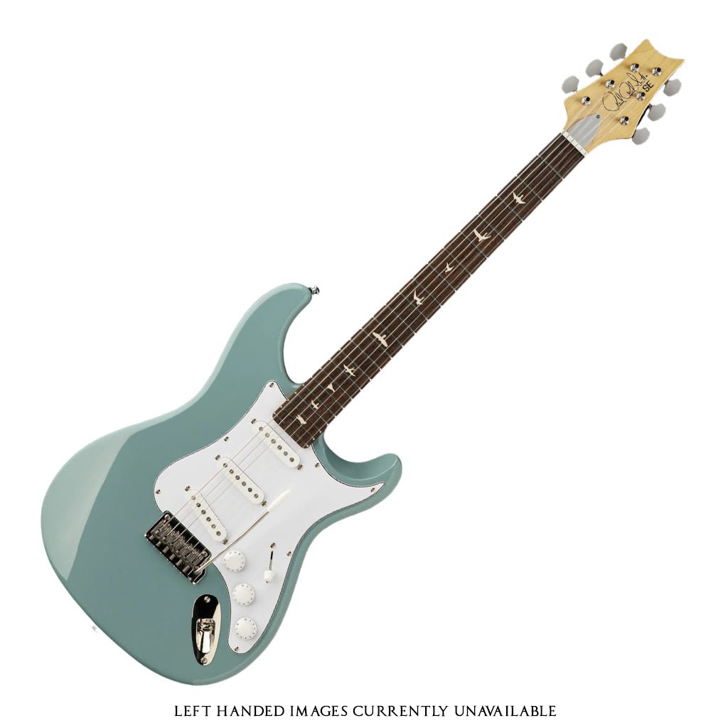 PRS SE Silver Sky Rosewood Fretboard Left Handed Stone Blue Electric Guitars Sky Music