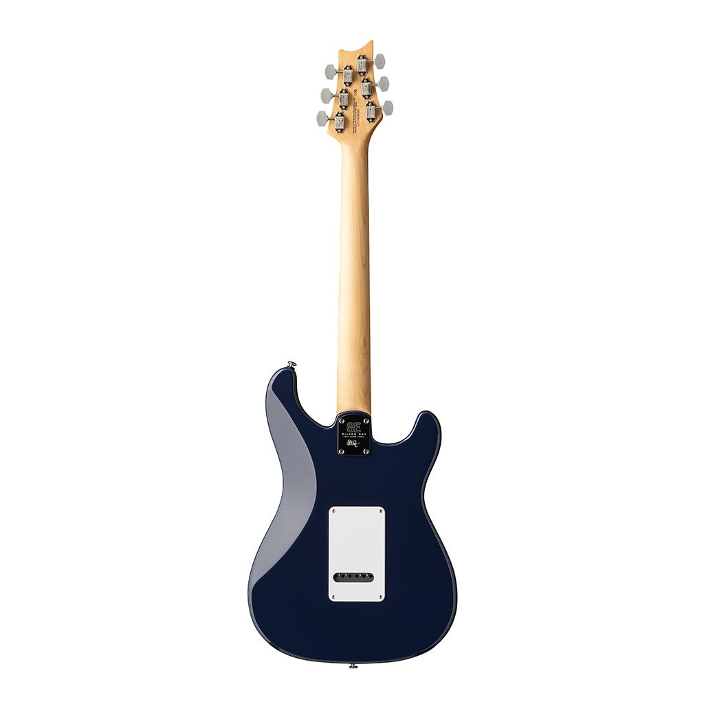 PRS SE Silver Sky Rosewood Fretboard Left Handed - Trad Blue Electric Guitars Sky Music