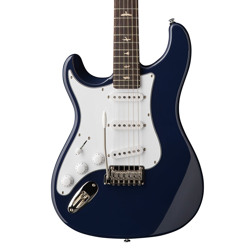 PRS SE Silver Sky Rosewood Fretboard Left Handed - Trad Blue Electric Guitars Sky Music