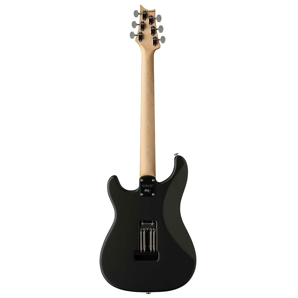PRS Silver Sky Maple Fretboard in Faded Black Tee Satin Electric Guitars Sky Music