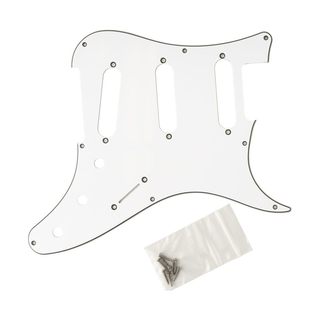 PRS Silver Sky Pickguard - White Guitar Spare Parts Sky Music