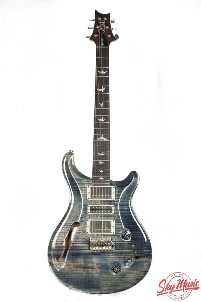 PRS Special Semi Hollow - Faded Whale Blue Electric Guitars Sky Music