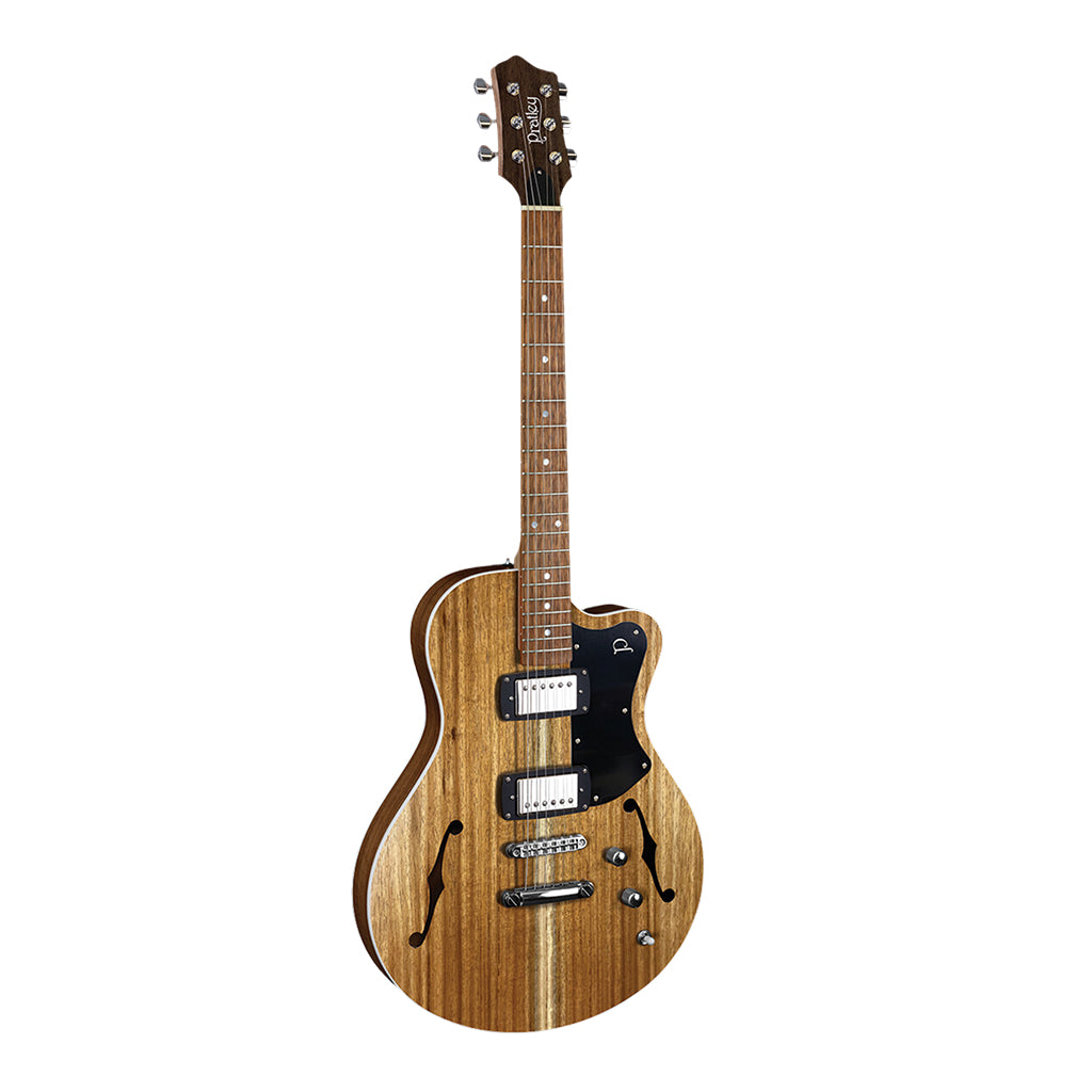 Pratley PRSH22 BW Electric Semi-Hollow Blackwood Singlecut Seth Lover HH