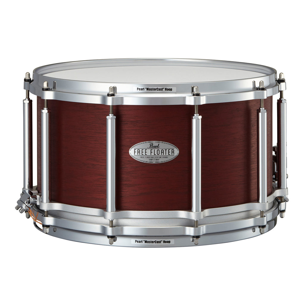 Pearl 14 x 8 African Mahogany Free Floater Snare Drum