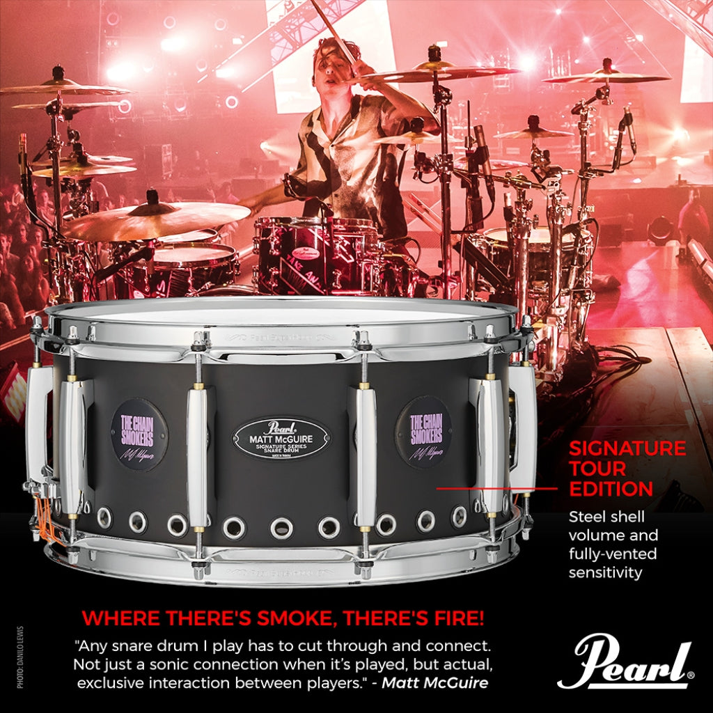 Pearl Matt Mcguire Tour Edition Snare 14X6.5