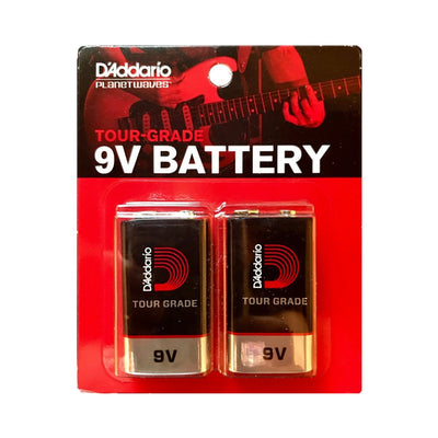 D'Addario - PW-9V-02 - 9v Battery 2 Pack