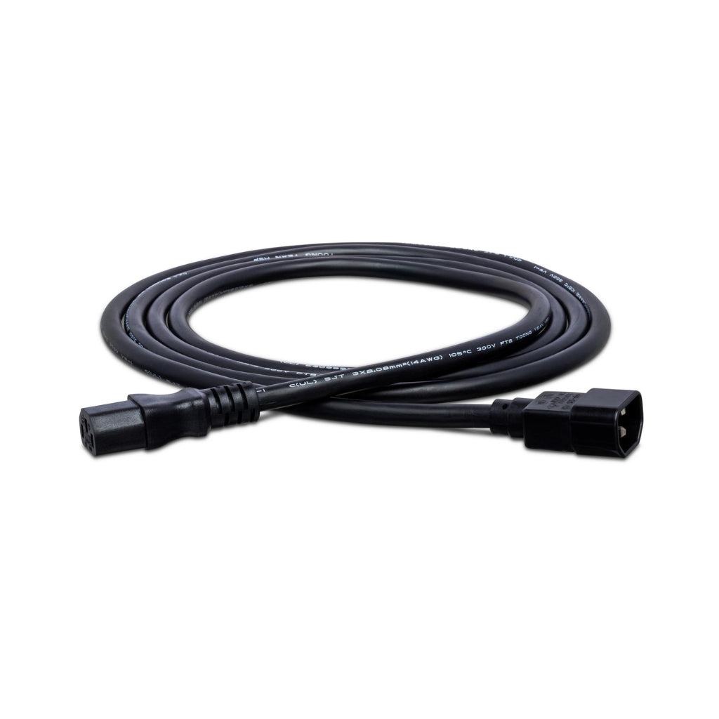 Hosa - IEC C14 to IEC C13 - Power Extension Cord 3ft