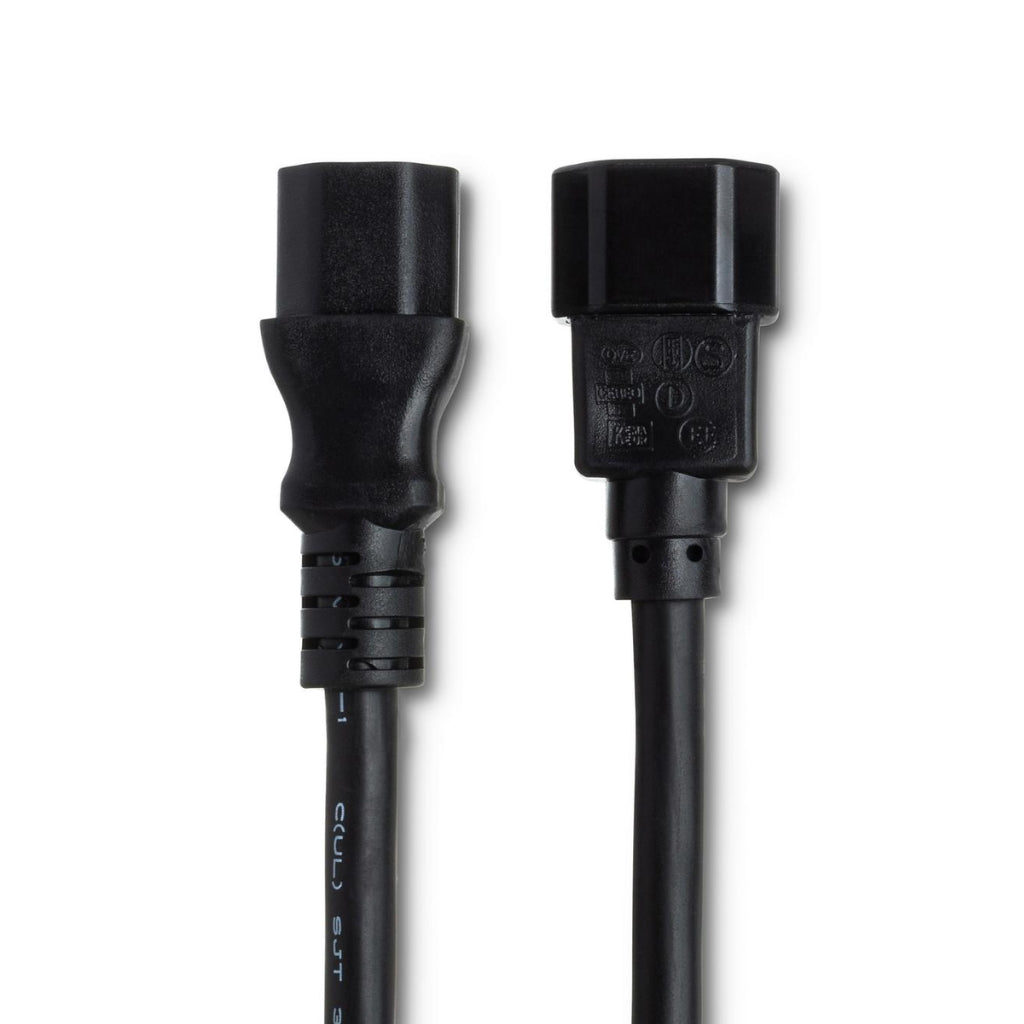 Hosa - IEC C14 to IEC C13 - Power Extension Cord 3ft