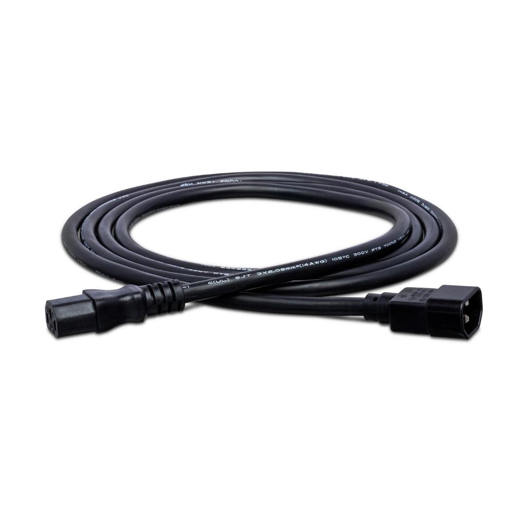 Hosa Technology - IEC C14 to IEC C13 - Power Extension Cord 8ft